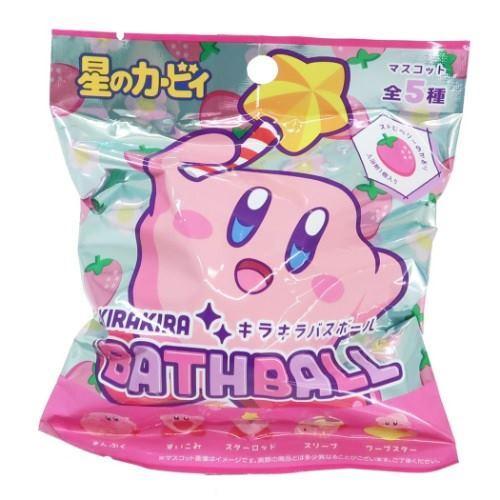 真愛日本 星之卡比 卡比 卡比之星 新星同盟 草莓香 造型公仔 沐浴球 泡澡球 洗澡玩具 公仔 玩具 擺飾