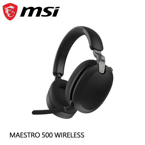 MSI 微星 MAESTRO 500 WIRELESS ANC三模無線降噪耳機 BLACK