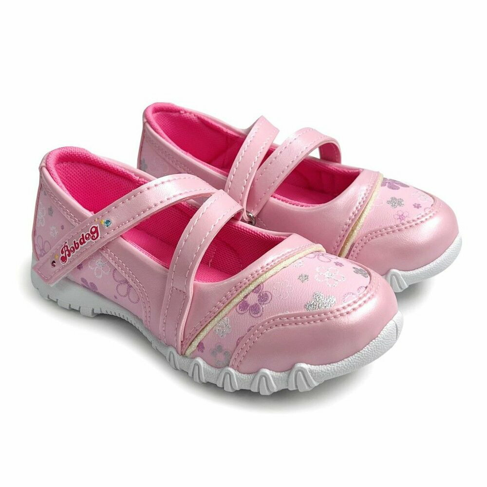 台灣製氣質繞帶皮鞋-粉色 - 台灣製 MIT 女童鞋 花童鞋 女童皮鞋 大童鞋 公主鞋