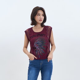 女印地安蕾絲背心