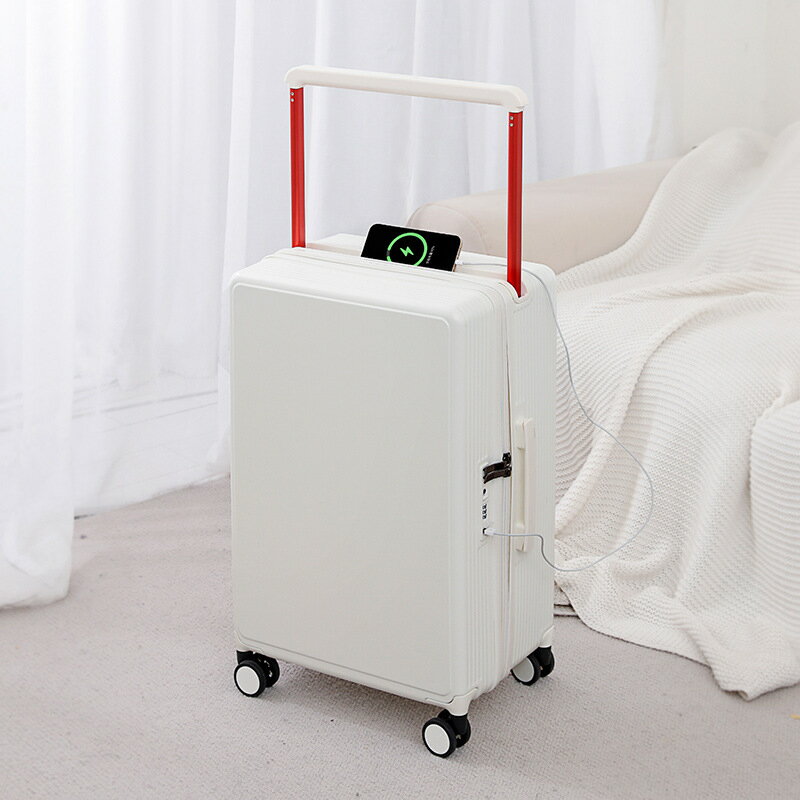 楓林宜居 寬拉桿旅行箱女新款20寸小登機密碼箱男大容量學生行李箱子24超輕