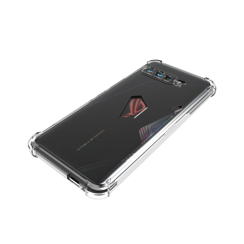 送鏡頭貼 華碩ASUS ROG PHONE 3 (ZS661KS)四角氣囊防摔殼 空壓殼 3