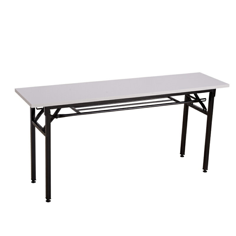 【台灣公司 可開發票】會議桌培訓桌桌子簡易簡約條形桌長條桌工作臺折疊桌辦公家用桌椅 4