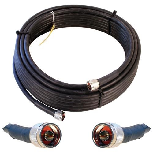 UPC 095000002352 product image for WILSON400 N-Male / N-Male, 50ft Black Cable - 952350 | upcitemdb.com