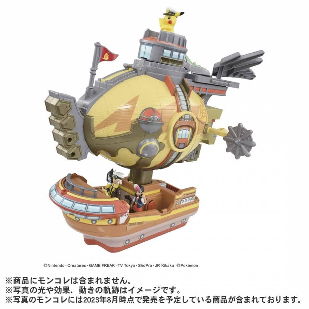 《TAKARA TOMY》 寶可夢 MONCOLLE 變形場景-勇猛淺恩號 東喬精品百貨