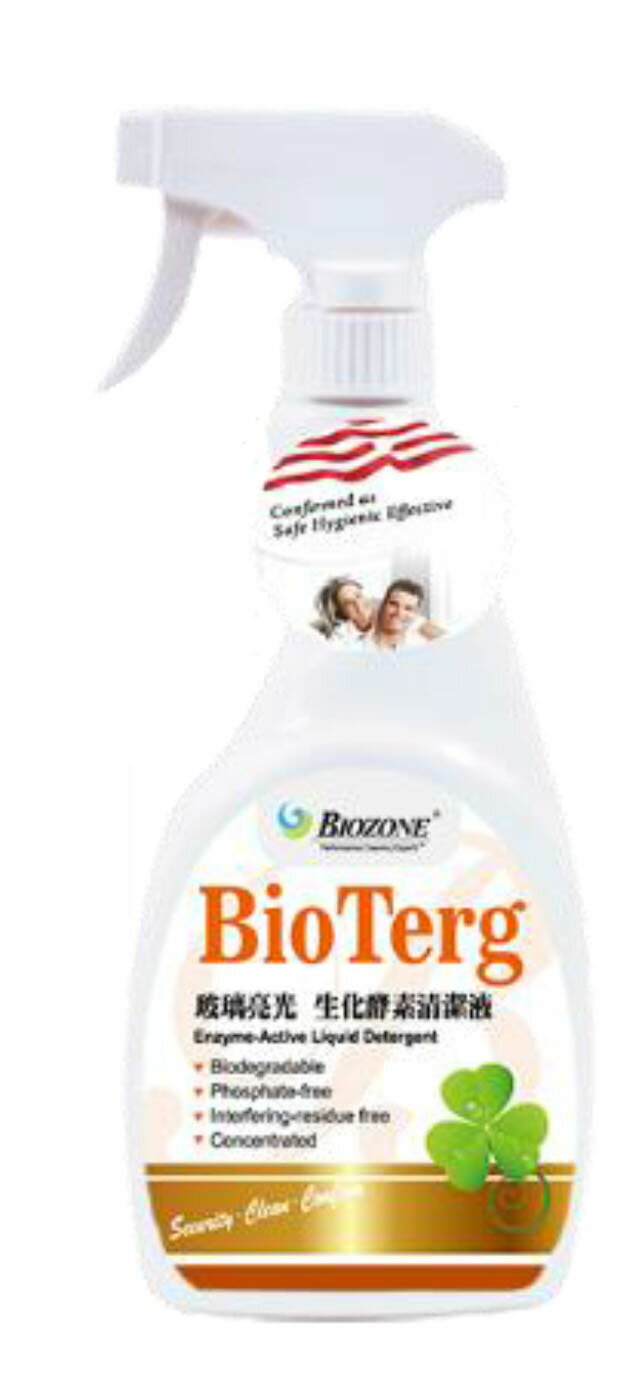 BioTerg玻璃亮光 生化酵素清潔液 500cc ±3%
