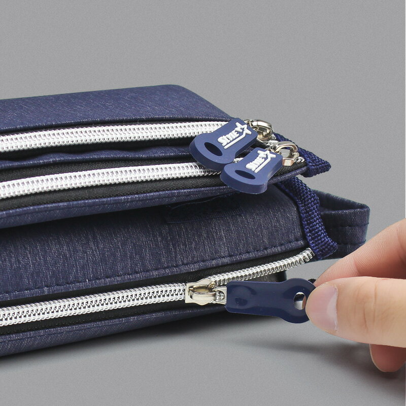 初中生男女文具盒帆布大容量可愛筆袋簡約小學生清新鉛筆盒文具袋 3