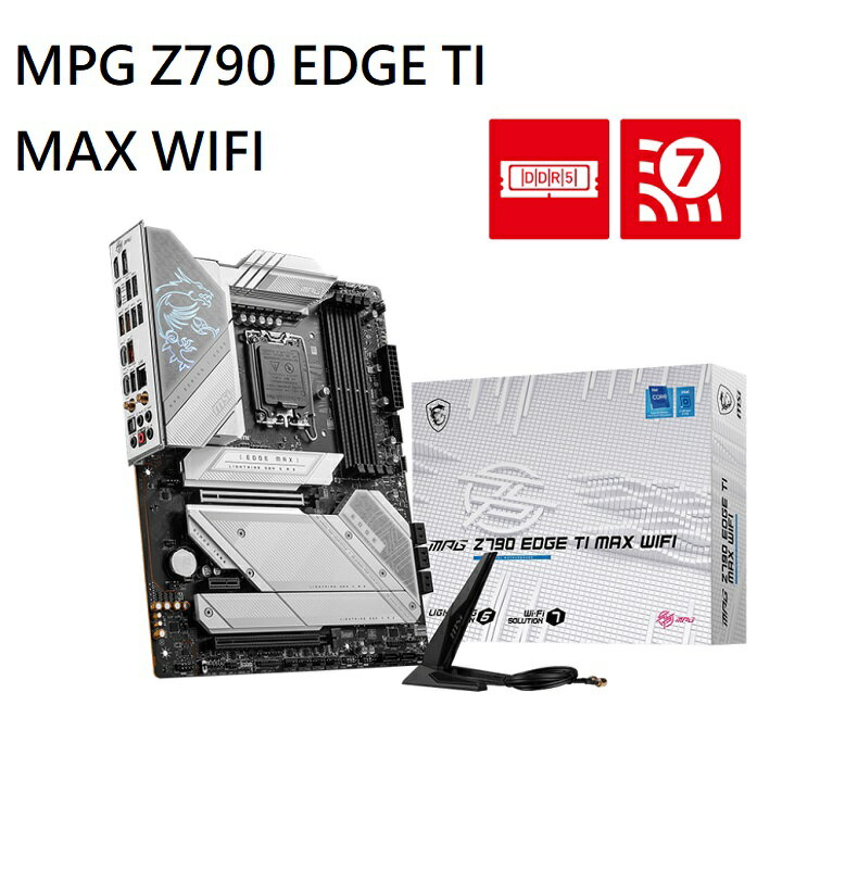 【最高現折268】MSI 微星 MPG Z790 EDGE TI MAX WIFI 主機板