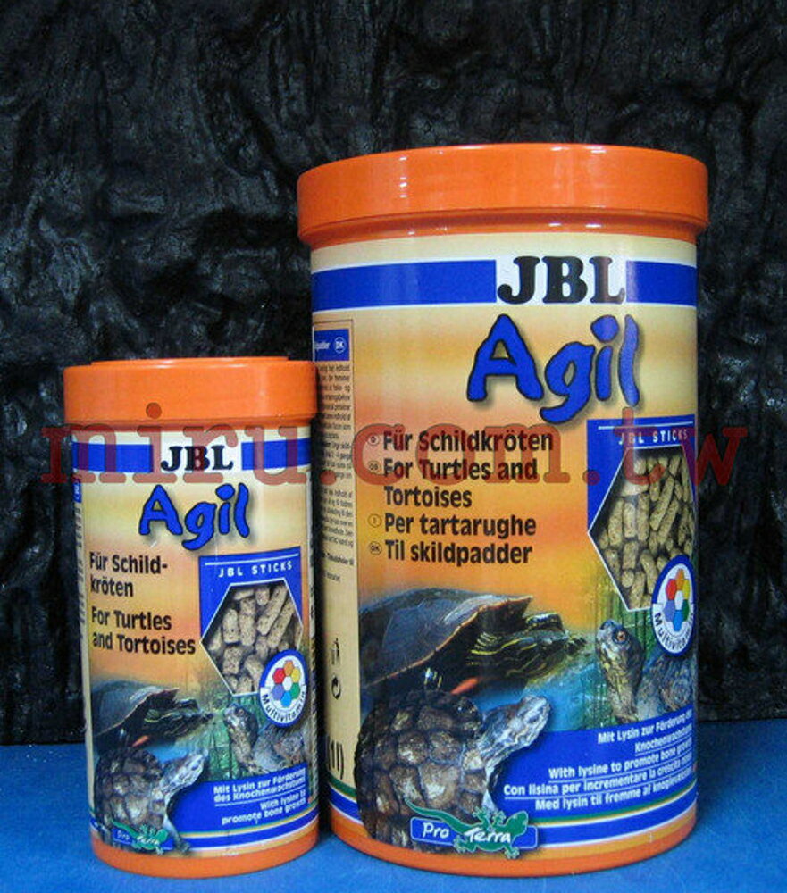 【西高地水族坊】德國JBL Agil烏龜爬蟲主食條狀飼料(250ml)