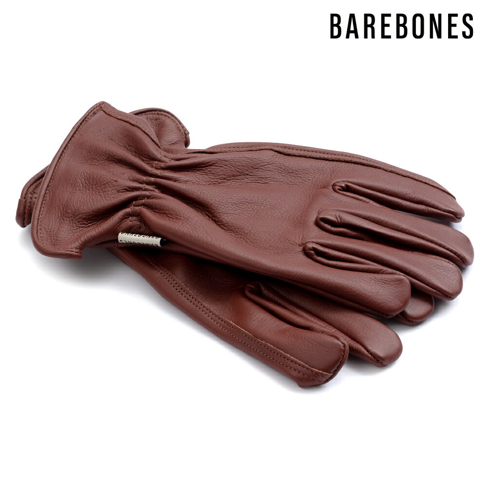 Barebones 經典工作手套 Classic Work Glove GDN-034.035-深琥珀色 / 城市綠洲 (防刺傷 牛皮手套 園藝手套)