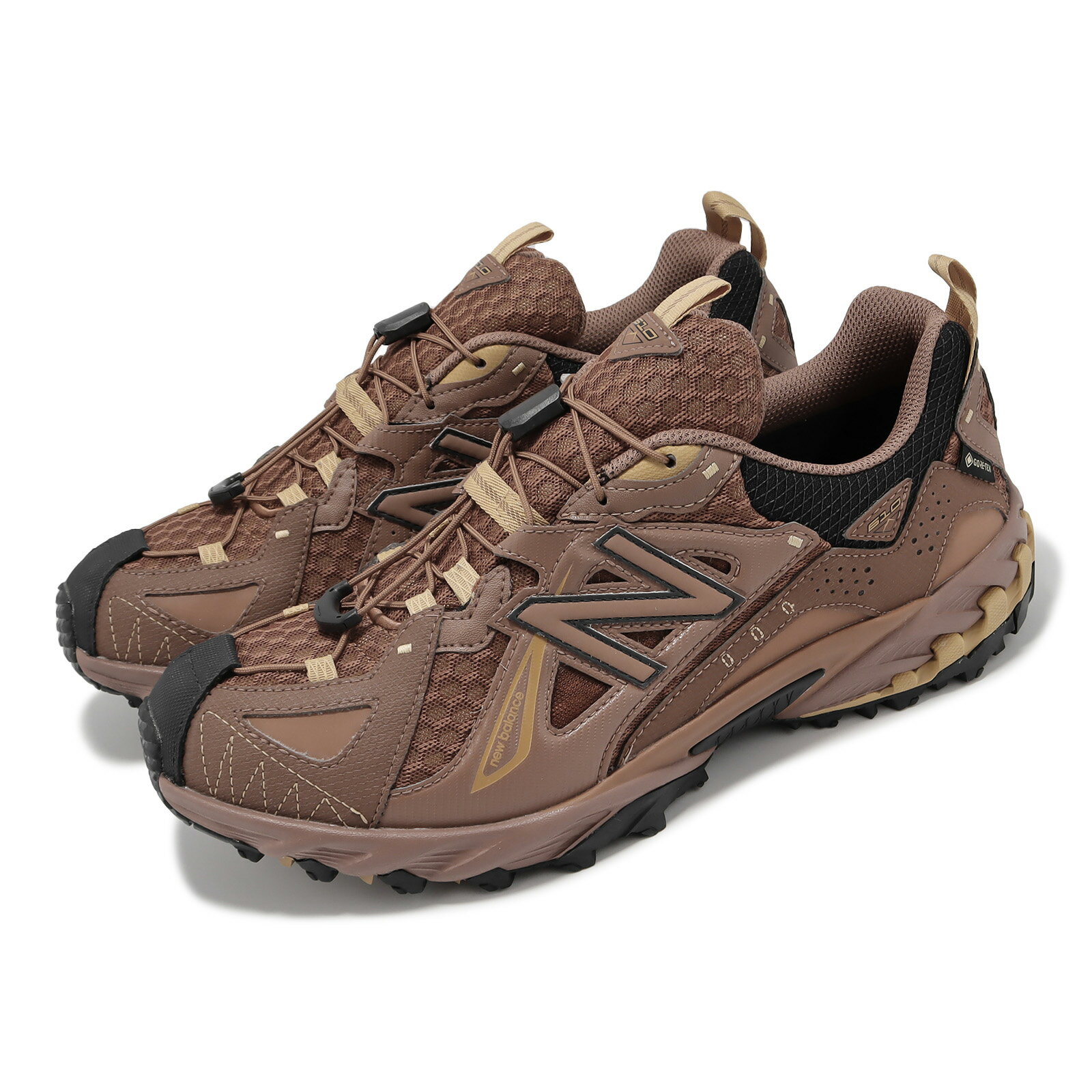 New Balance NB 休閒鞋 610X V1 男鞋 女鞋 棕 黑 防水 抽繩鞋帶 拼接 情侶鞋 NB ML610XH-D 7