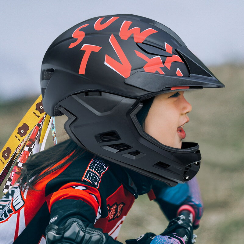 兒童平衡車頭盔護具運動滑板自行車全盔寶寶滑步車安全帽騎行裝備