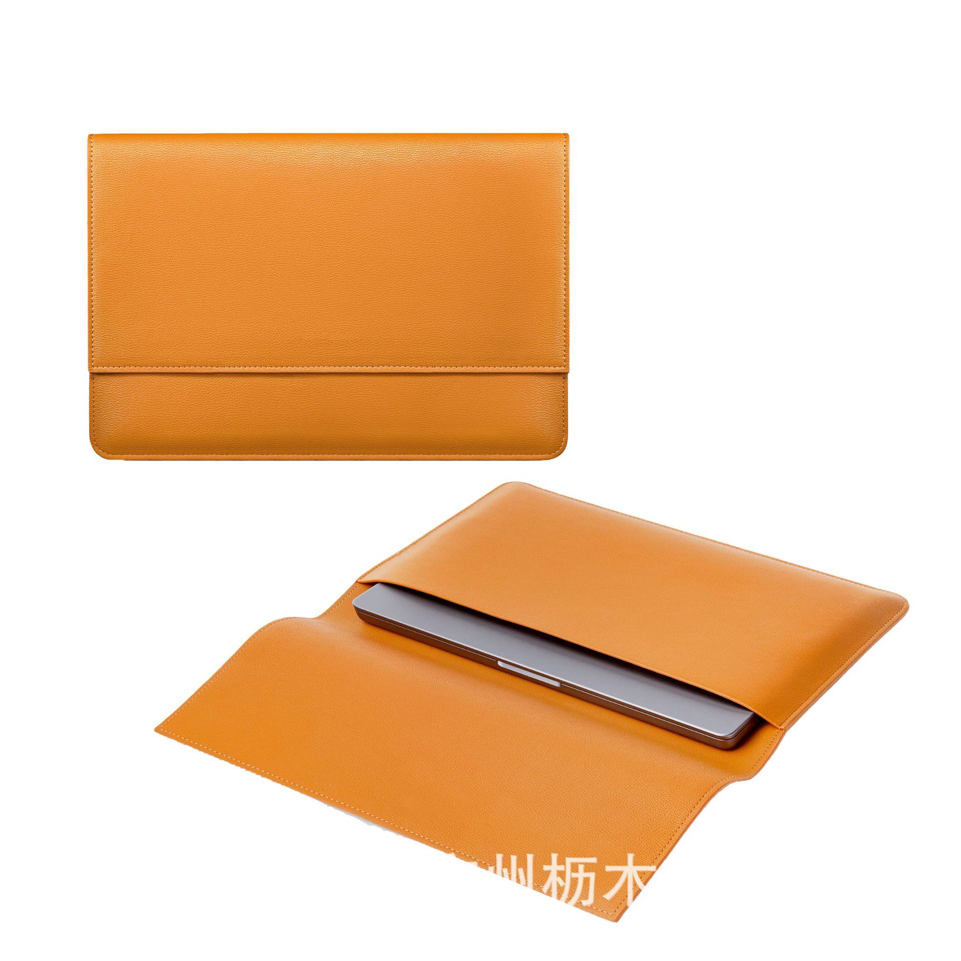 適用於筆記本電腦13寸14寸內膽包MacBook Pro蘋果華為筆記本皮套【Snowbelle優選】