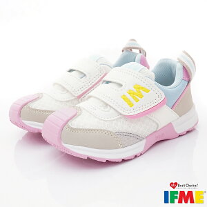 IFME日本健康機能童鞋勁步系列IF30-431303白(中小童段)