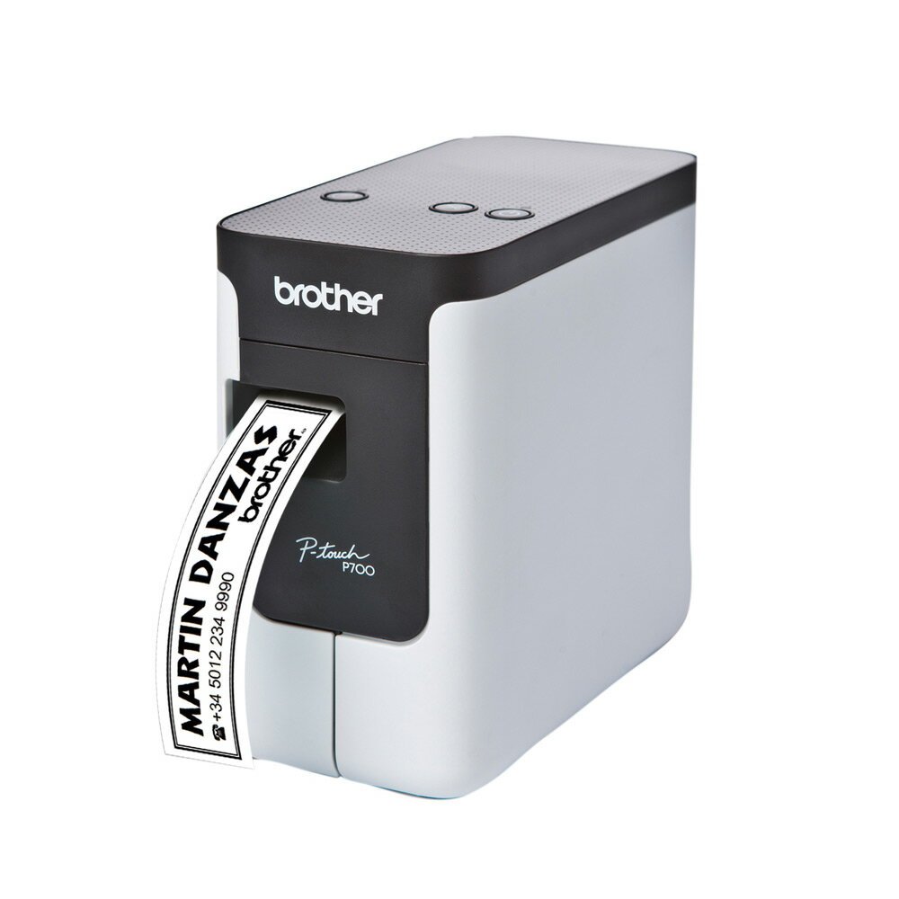 Brother PT-P700 簡易型高速財產條碼標籤印字機(公司貨) 1