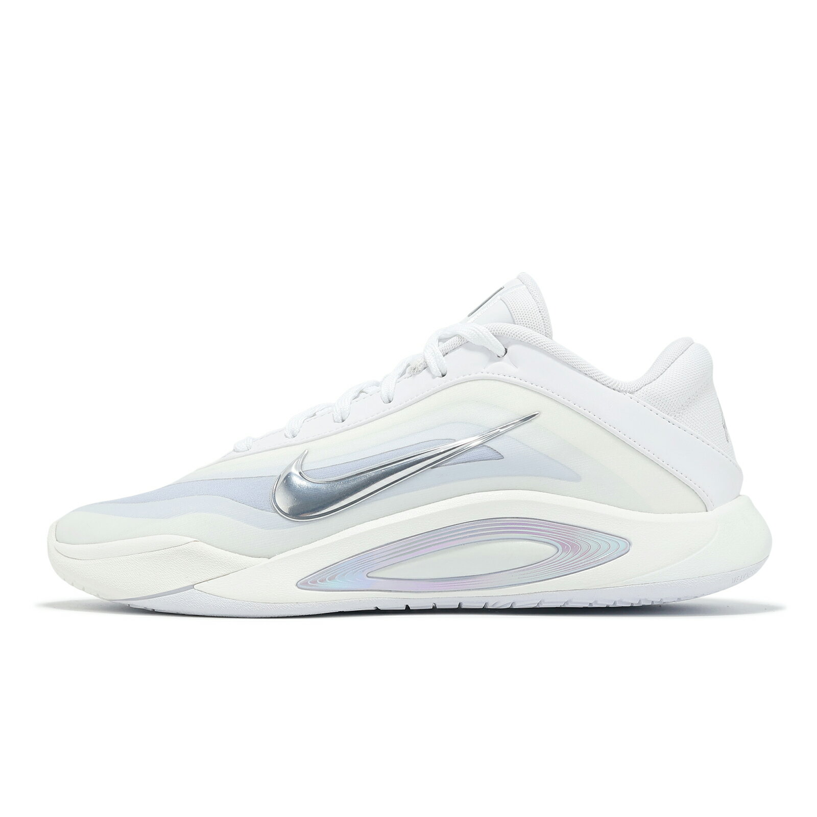 Nike 籃球鞋 A One EP 女鞋 男鞋 白 銀 首發配色 A’One 實戰 FZ8606-100