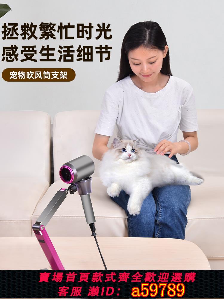 【臺灣公司 可打統編】寵物電吹風機支架風筒美容臺固定器狗狗洗澡吹毛專用懶人解放雙手