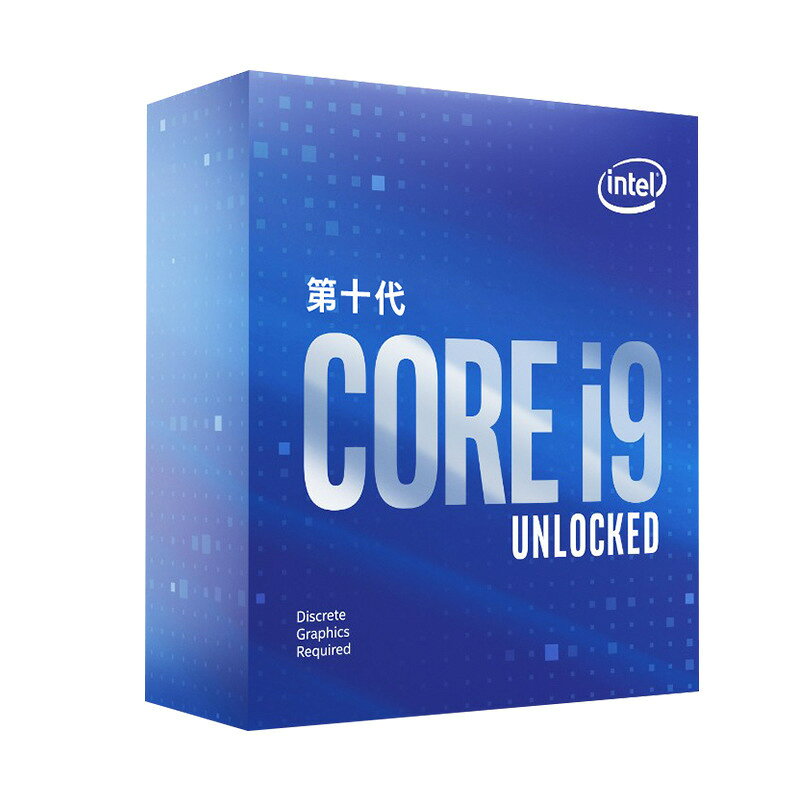 全新I910900F盒裝主頻2.9G 十核心二十執行緒CPU 處理器LGA1200晶片