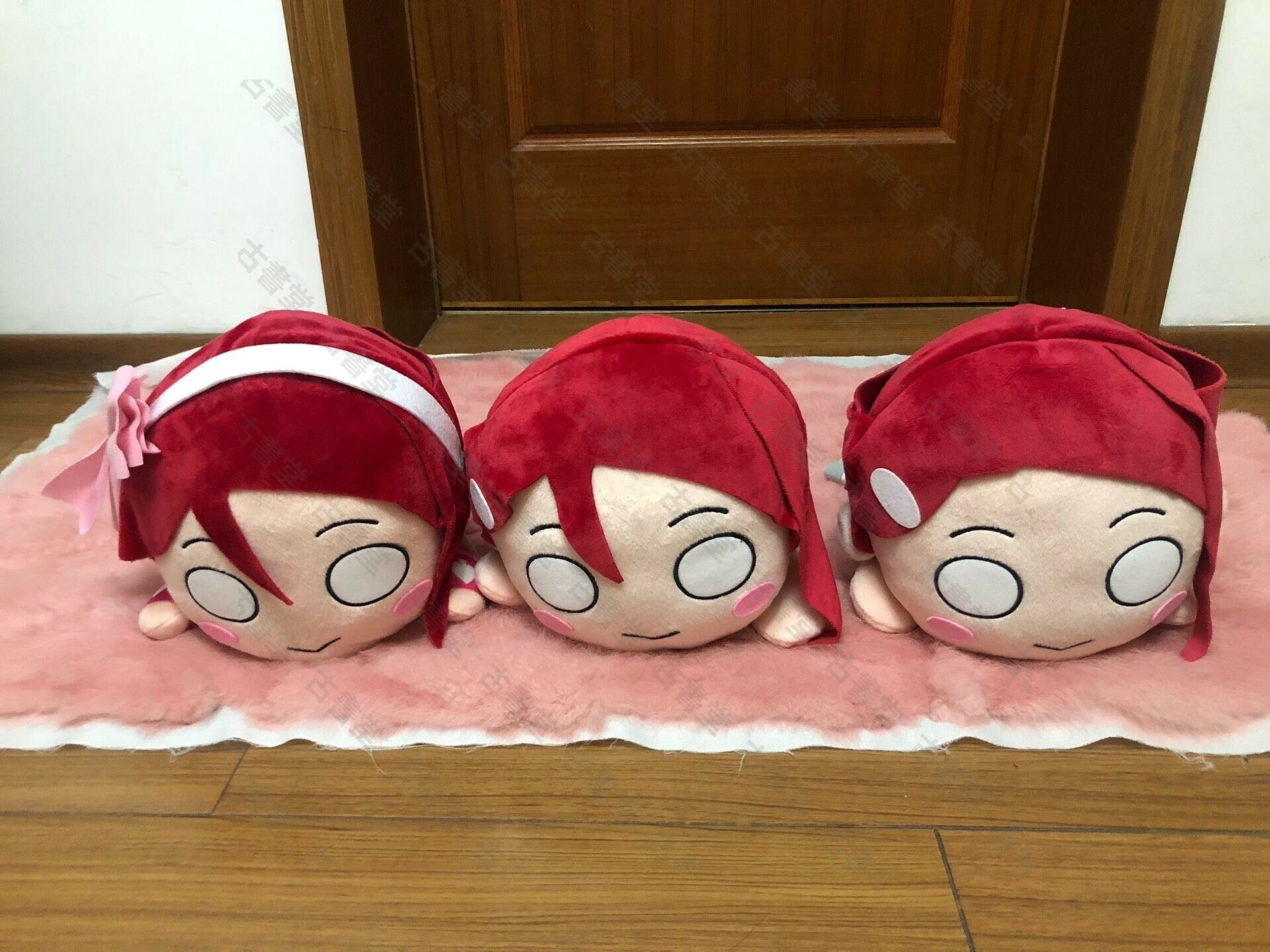 日版 紅頭髮 櫻內梨子 40cm 趴趴 姿勢 Lovelive Sunshine Aqours 水組 世嘉 毛絨公仔 S
