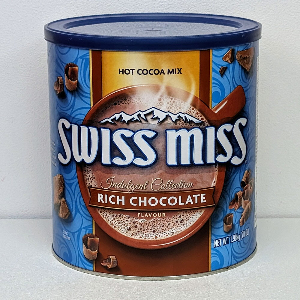 [COSCO代購4] a促銷到6/20 C112873 Swiss Miss 香濃可可粉 1.98公斤 熱巧克力飲品 即溶可可粉