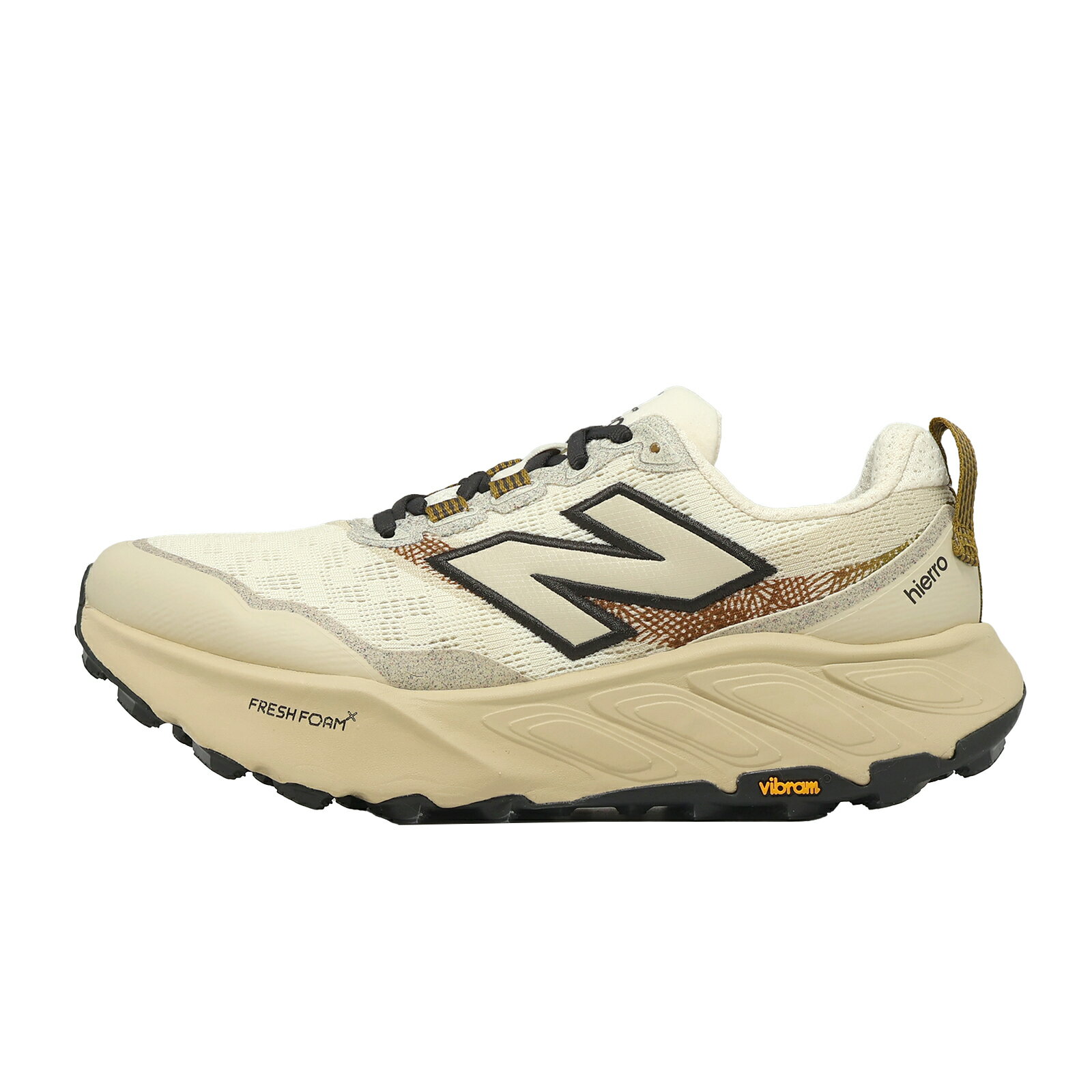 New Balance NB 越野跑鞋 Hierro V9 2E 寬楦 男鞋 米 戶外 厚底 緩震 運動鞋 MHIER6Y6-2E