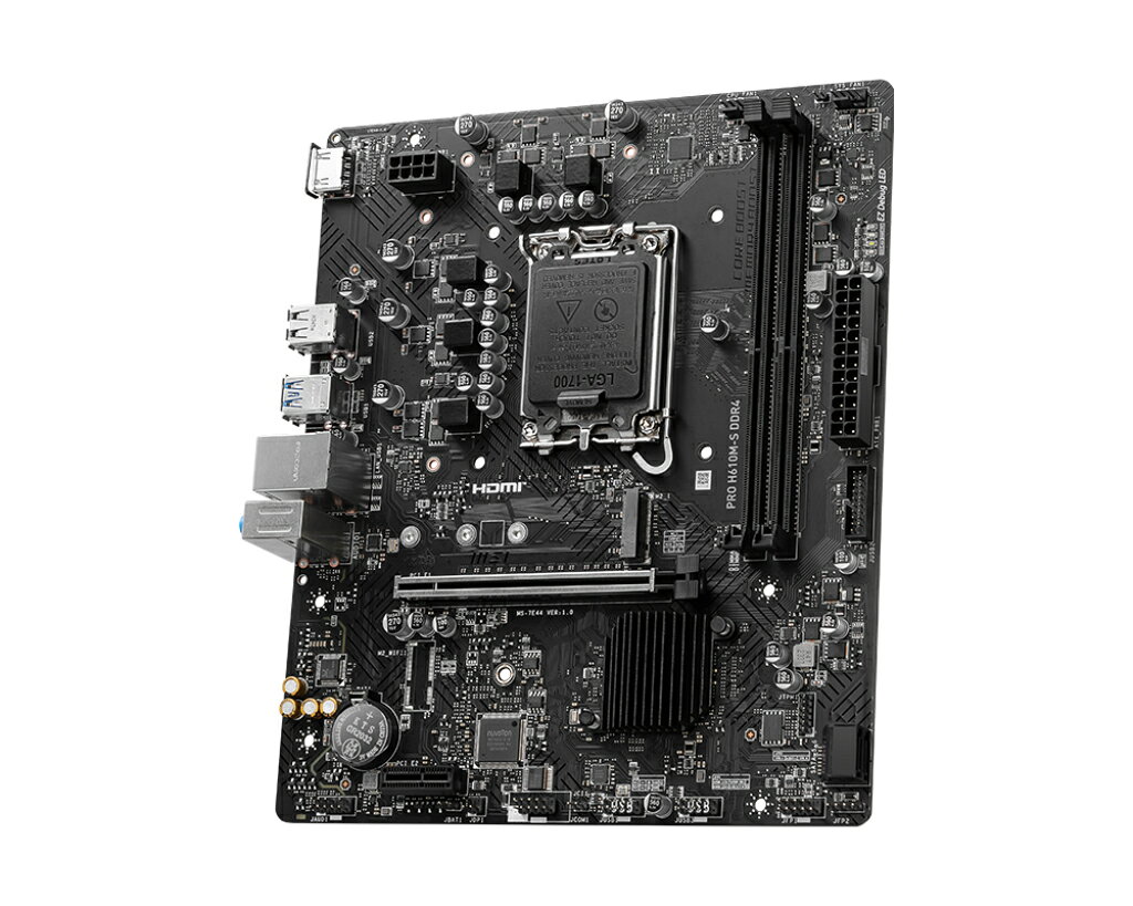 MSI 微星 PRO H610M-S DDR4 主機板 1700腳位 M-ATX 主機板 2