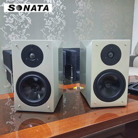 <br/><br/>  【超值展示品半價出清】SONATA LS-6 Hi-Fi 書架型喇叭 一對 香檳金色   公司貨<br/><br/>
