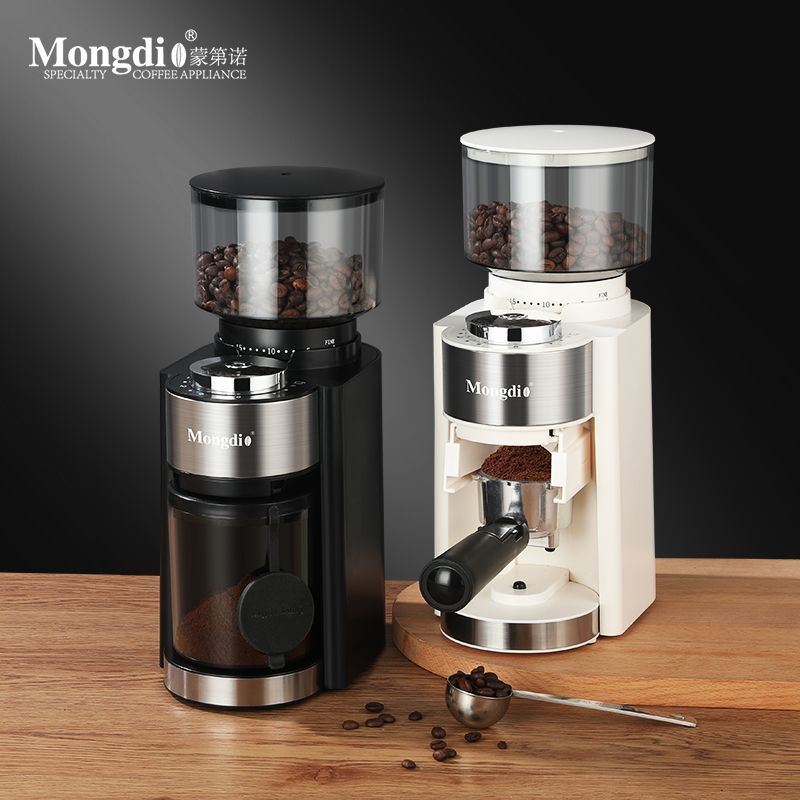 電動磨豆機專業意式咖啡機家用全自動咖啡豆研磨機商用小型磨粉器