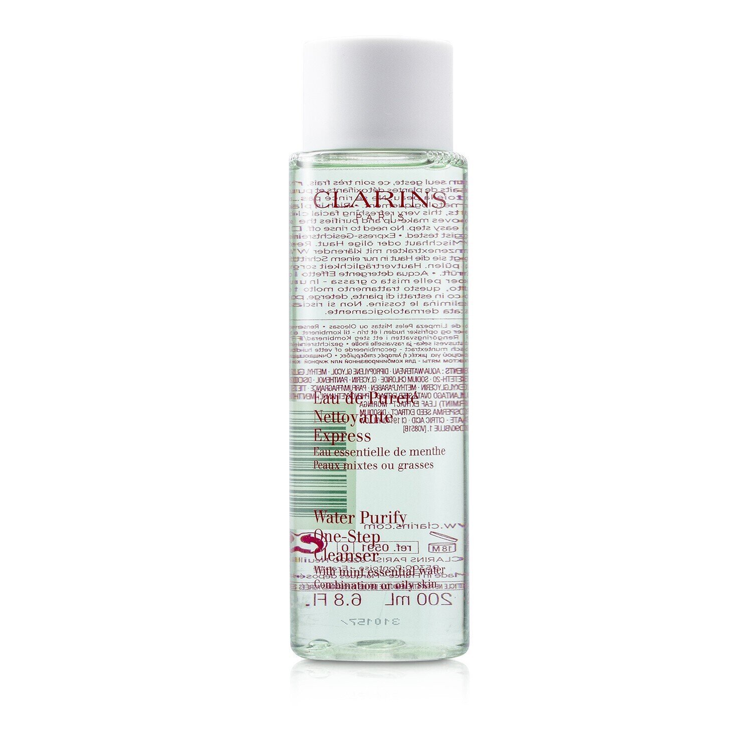 克蘭詩 Clarins - 薄荷潔顏水 (混合性或油性肌膚適用) Water Purify One Step Cleanser w/ Mint Essential Water