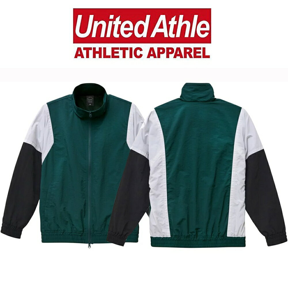 United Athle日系拼接立領夾克 UA機能防風運動外套 OVERSIZE落肩