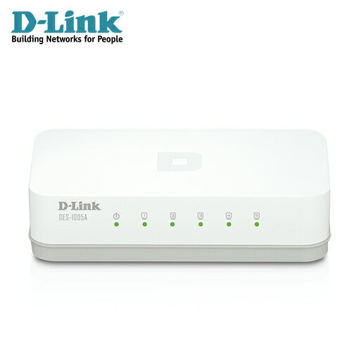 【D-Link 友訊】DES-1005A 5埠網路交換器 【贈軟毛牙刷】【三井3C】