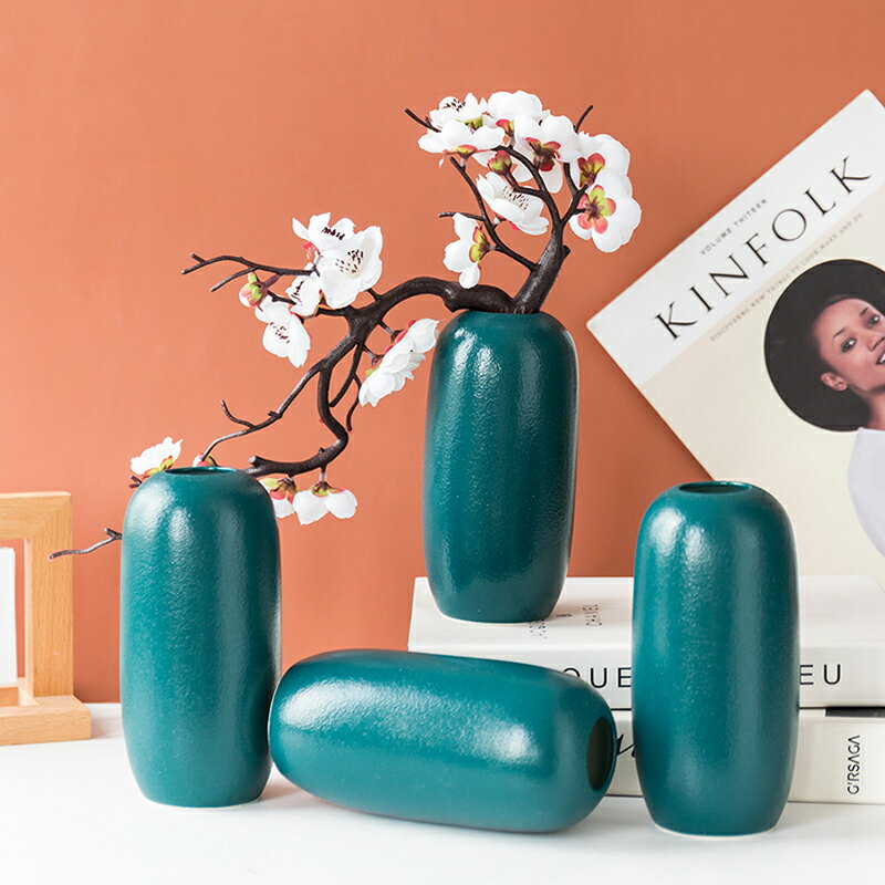 新中式仿真梅花枝臘梅假花花瓶擺設家居客廳玄關櫥窗裝飾花藝擺件 4