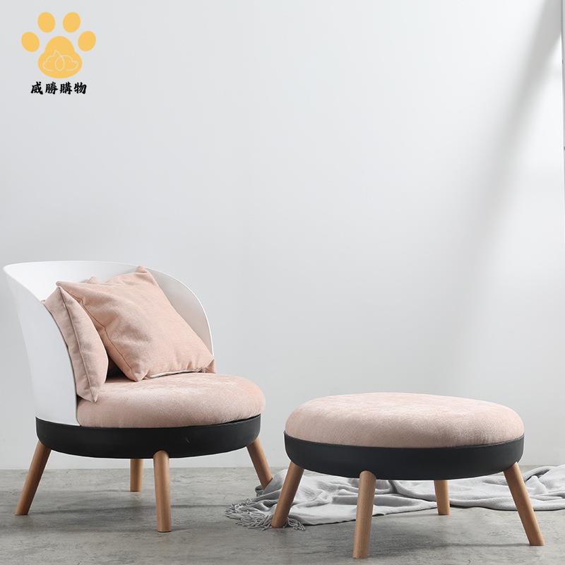 輕奢沙發椅 現代簡約小戶型客廳沙發臥室休閑椅 網紅創意單人椅G9/19