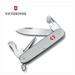 VICTORINOX 瑞士維氏 瑞士刀 Pioneer Alox 8用 93mm 銀 0.8201.26