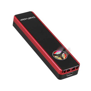伽利略 MDF322 M.2雙規SSD to USB3.2 Gen2鋁合金外接盒 含散熱風扇-富廉網