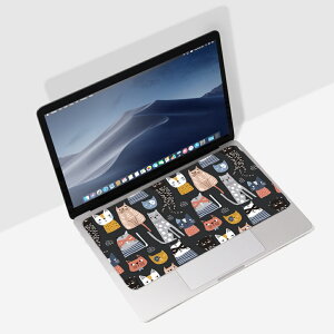 【ekax】二合一鍵盤防塵擦拭清潔布(標準尺寸_285x150mm)｜多款式｜適用ＭacBook全系列尺寸