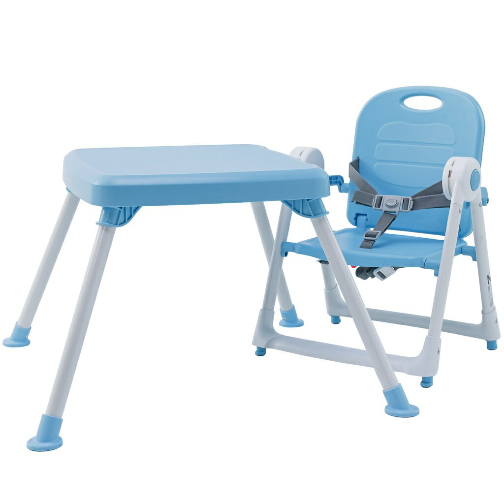 【 ZOE 】 折疊餐椅 x 折疊桌-藍｜品牌旗艦店