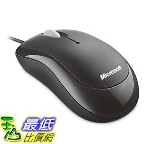 [8美國直購] 滑鼠 Microsoft Basic Optical Mouse for Business - Black B004MWVLY6