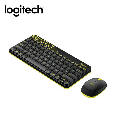 <br/><br/>  羅技 Logitech MK240 Nano 無線鍵盤滑鼠組-黑黃<br/><br/>