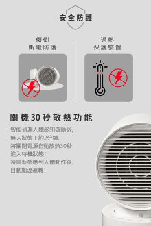【Artisan】低耗氧陶瓷風扇電暖器