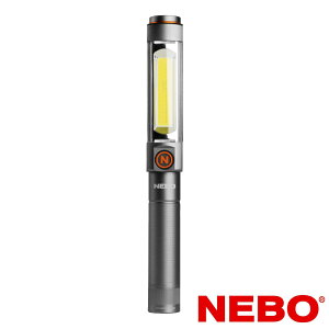 【NEBO】富蘭克林 工作燈兩用手電筒-USB充電 500流明 IPX4 NEB-WLT-0022-G