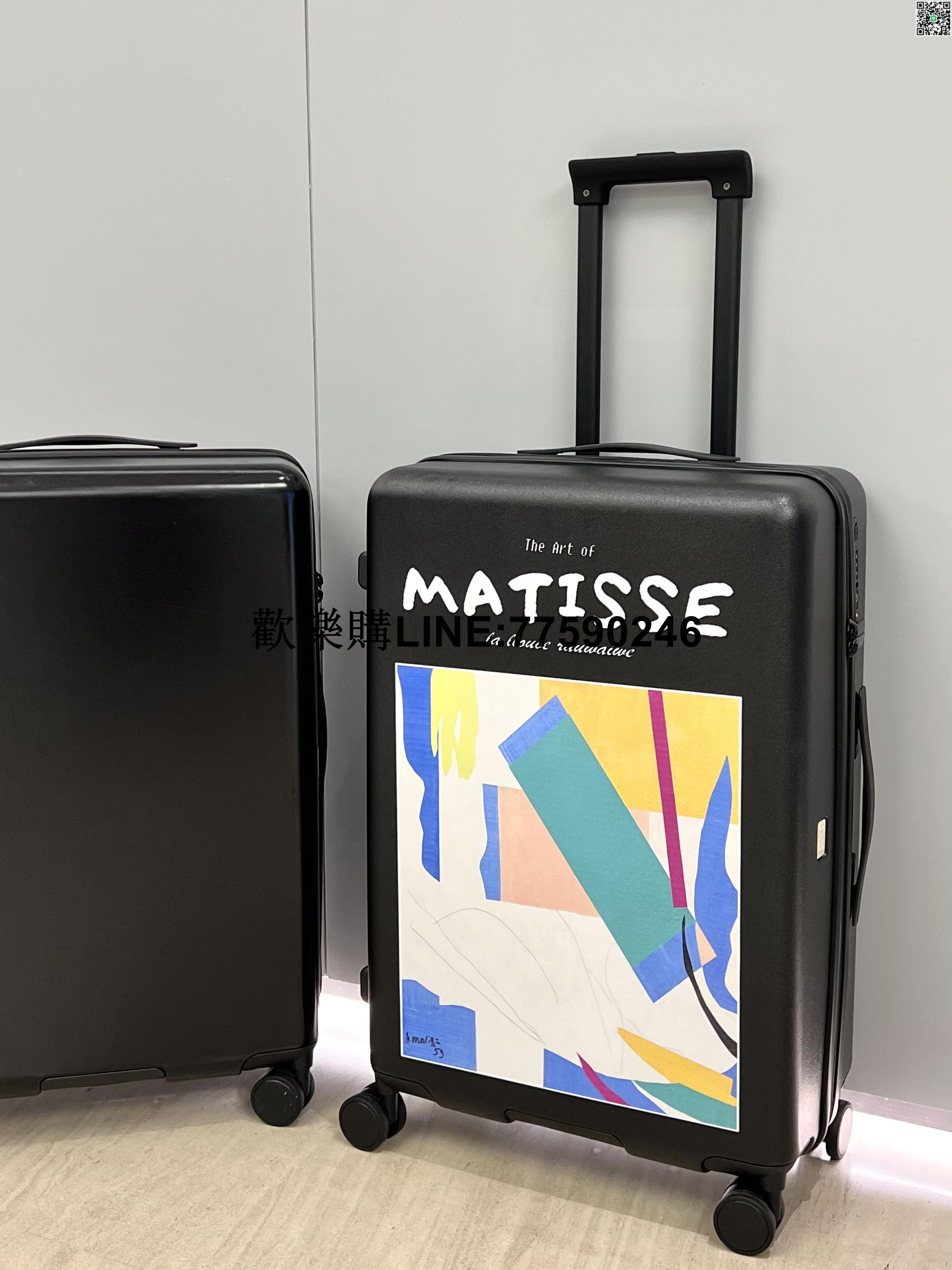 【歡樂購】藝術行李箱網紅20登機箱24寸2628學生男女旅行箱
