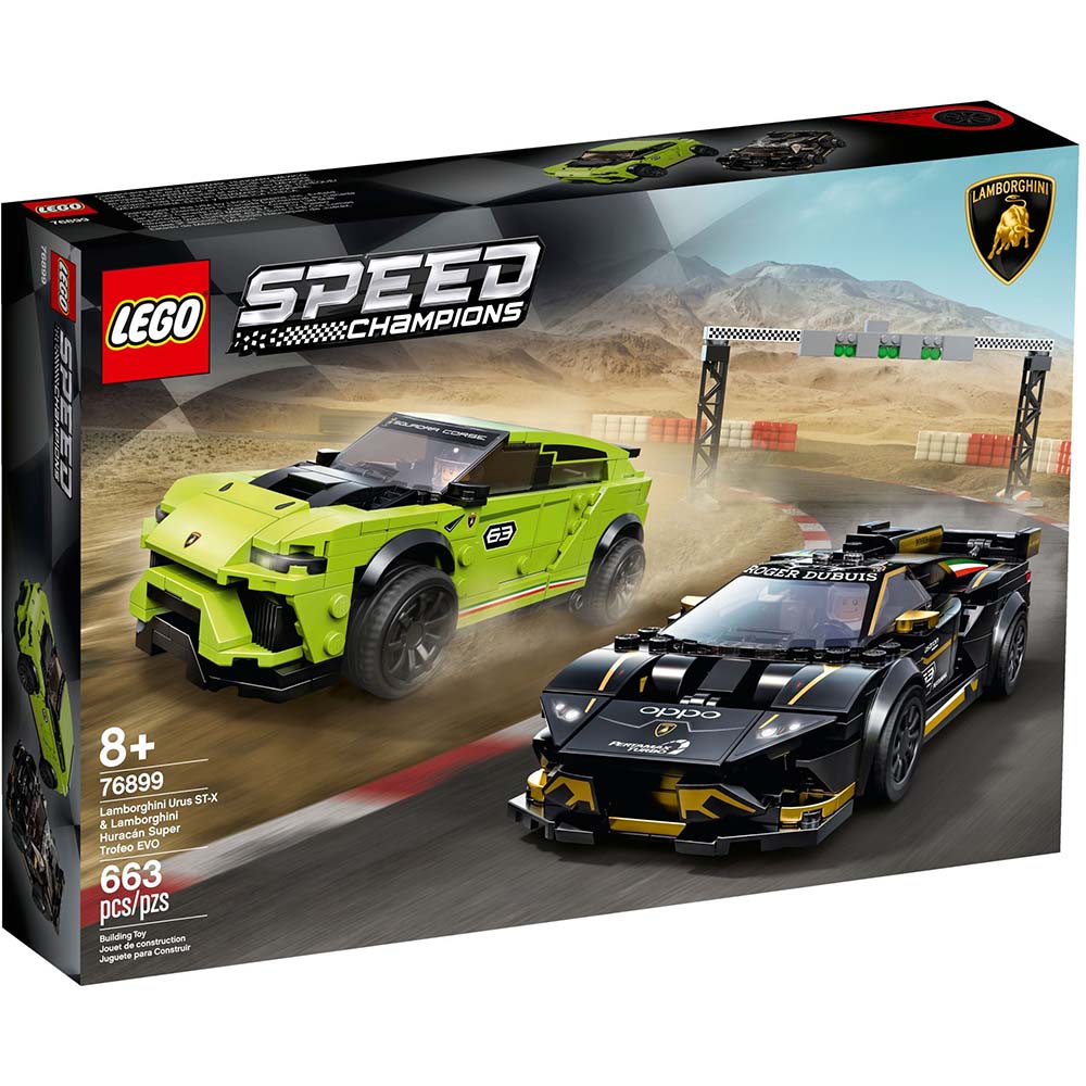 樂高LEGO 76899 SPEED CHAMPIONS 系列 - Lamborghini Urus ST-X & Huracán Super Trofeo EVO