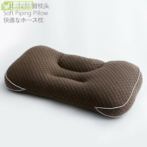 日本PE軟管枕頭 立體分區枕頭 保健枕芯 防蟎抗菌學生枕頭頸椎助眠枕 單人枕