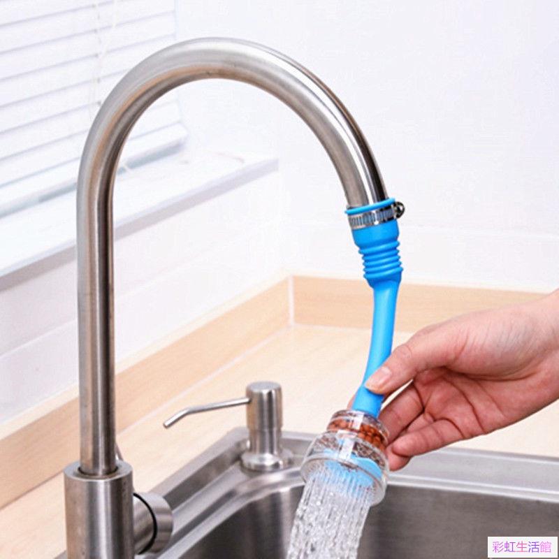 ♔水管延長接頭♔ 水龍防濺頭加長延伸淨水器廚房自來水花灑節水可旋轉噴頭