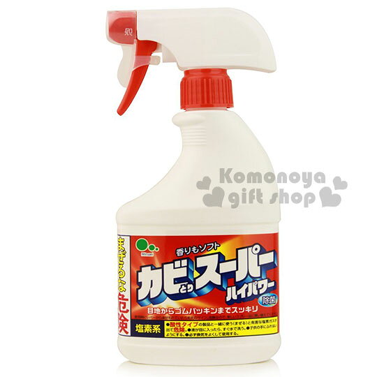 小禮堂 MITSUEI 日製浴室除菌清潔噴劑《白紅》容量約400ml