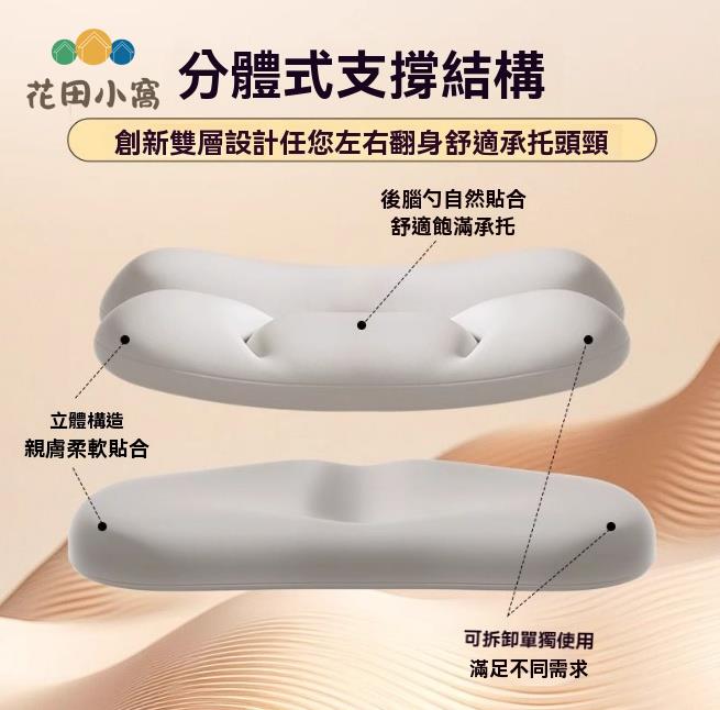 枕頭 頸椎枕 護頸枕 助眠枕 可拆洗枕頭護頸椎助睡眠頸椎枕牽引記憶棉羽絲絨側睡枕枕芯 八折減免 特價出 可開發票