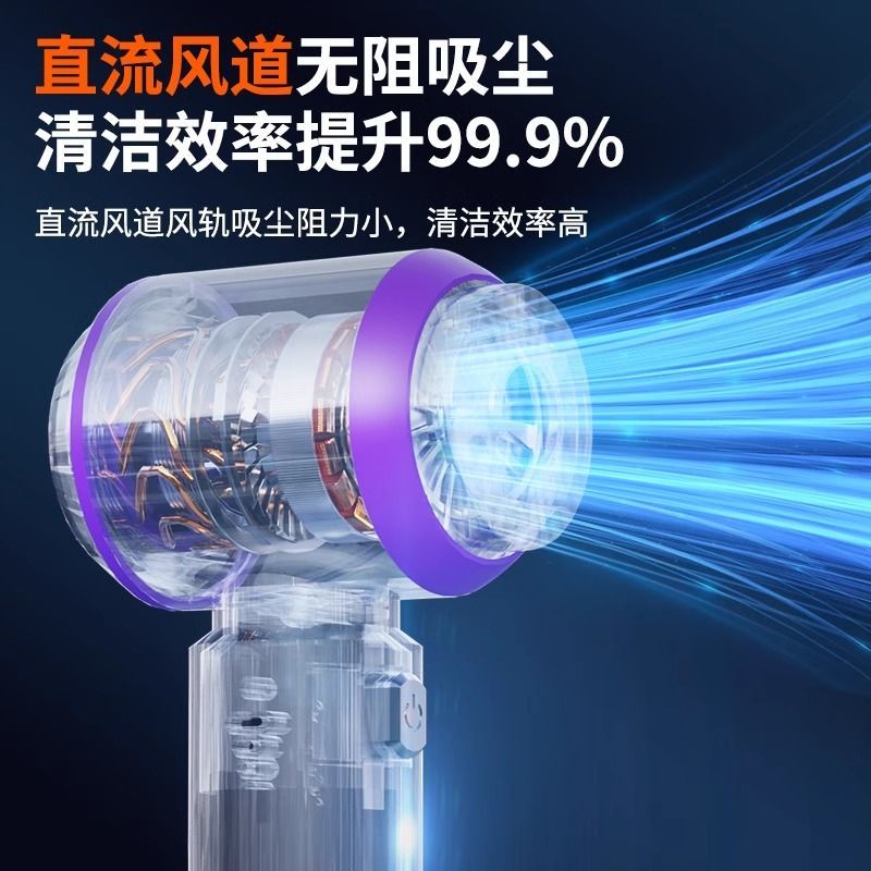 免運 開立發票 吸塵器 無線吸塵器 車載吸塵器手持小型無刷電機家用強無刷吸塵器汽車通用吸貓毛神器