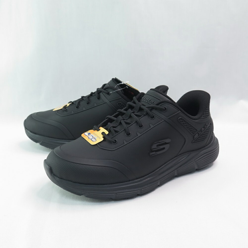 Skechers 108313BLK 女工作鞋 CORART 防滑 瞬穿 黑【iSport愛運動】