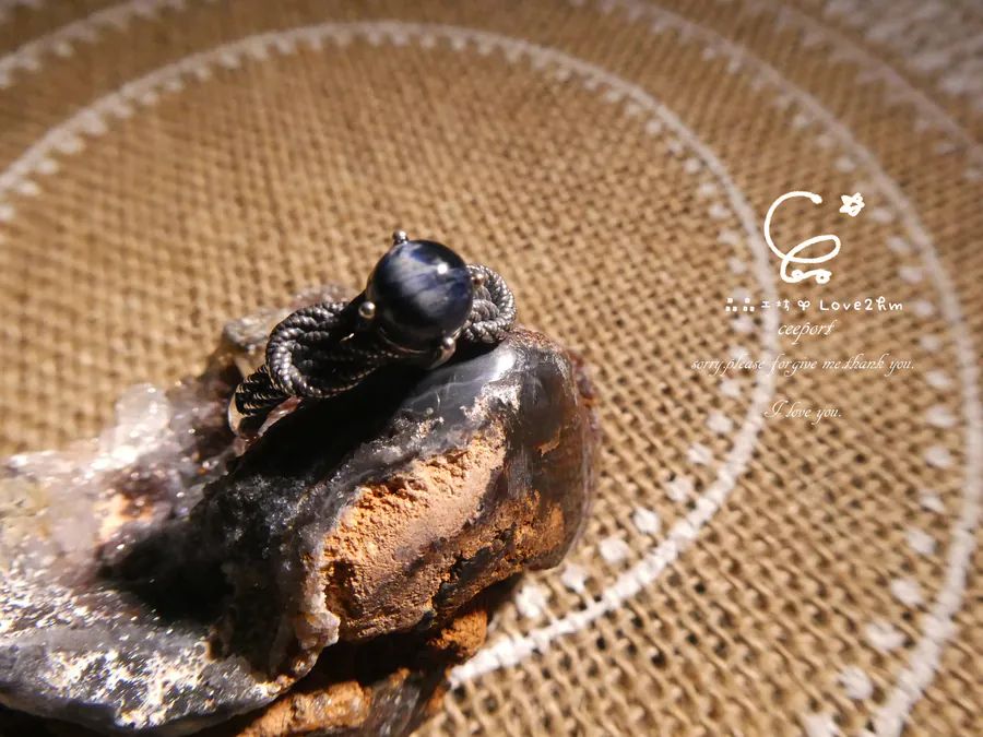 彼得石s925純銀戒指 彼得石 純銀戒指 925純銀 晶晶工坊-love2hm 46223